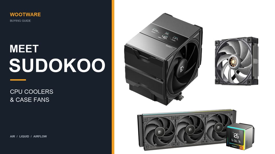 Meet Sudokoo: CPU coolers and fans worth a closer look